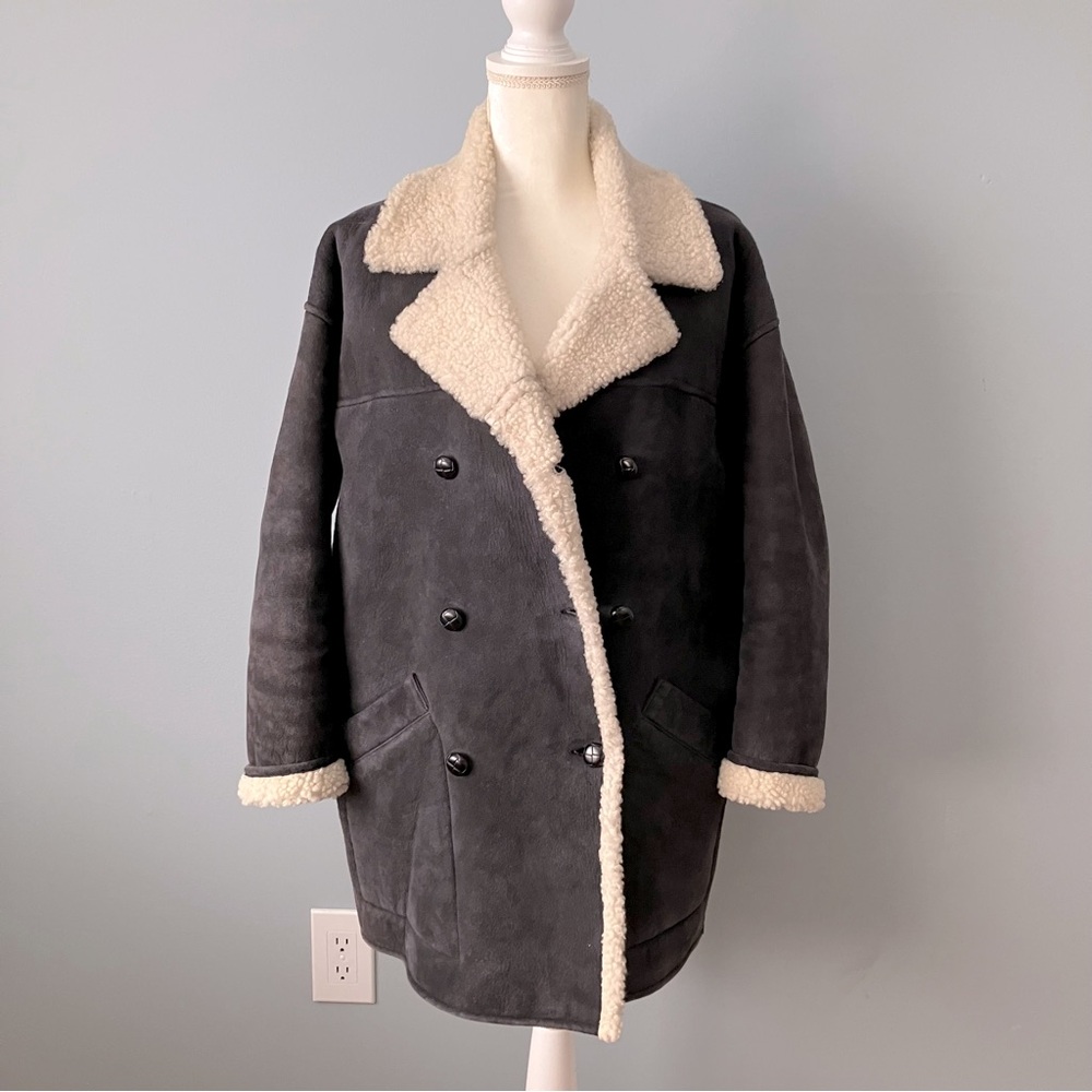 Madewell Real Shearling Coat